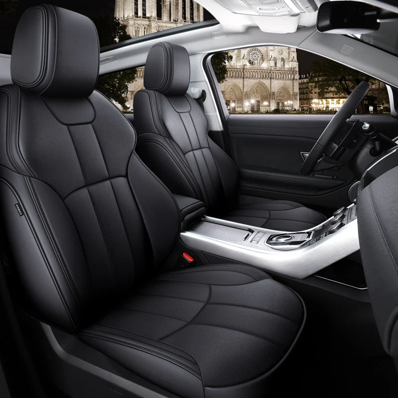 Custom Seat Covers For Ford Edge Full Nappa and Genuine Leather - DZX Cover