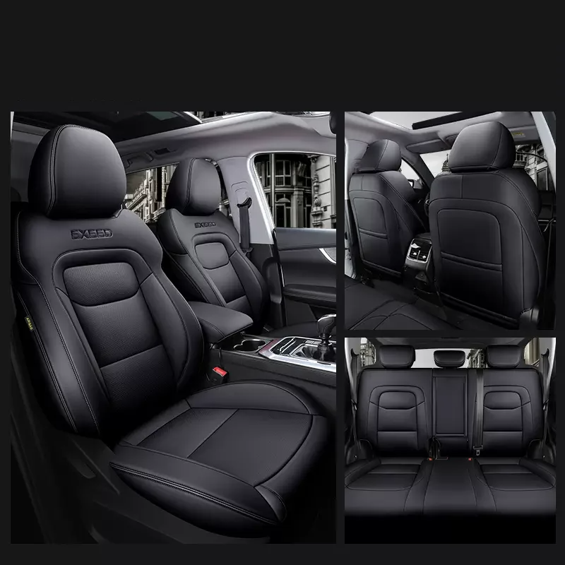 Custom Seat Cover for Volvo S60 Full Surround Nappa and Genuine Leather - DZX Cover