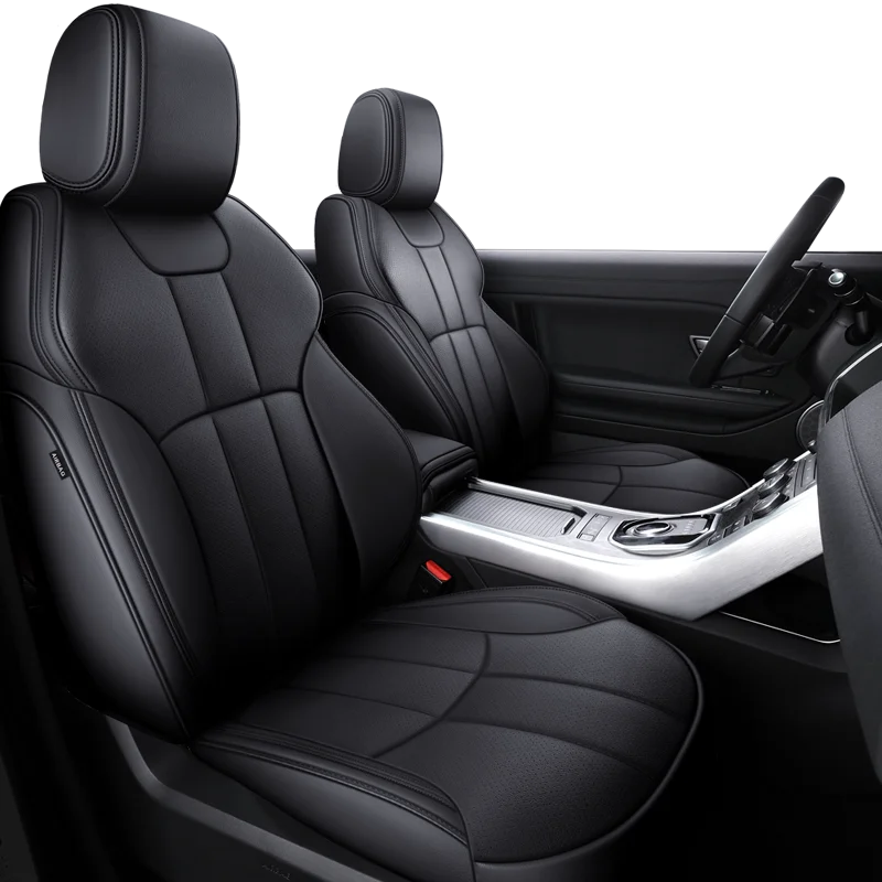 Custom Seat Covers For Ford Focus Full Nappa and Genuine Leather - DZX Cover