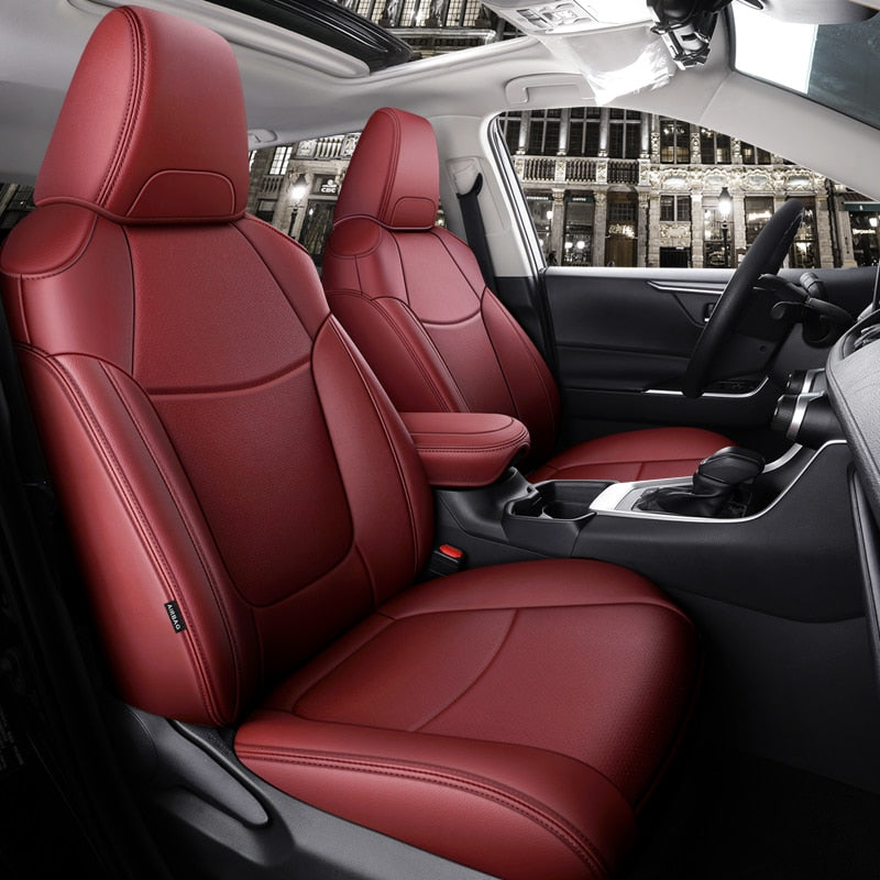 Custom Fit Seat Cover Toyota Land Cruiser Full Nappa And Genuine Leather - DZX Cover