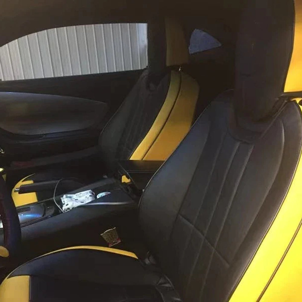 Custom Seat Cover for 2016-2024 Chevrolet Camaro Full Nappa and Genuine Leather - DZX Cover