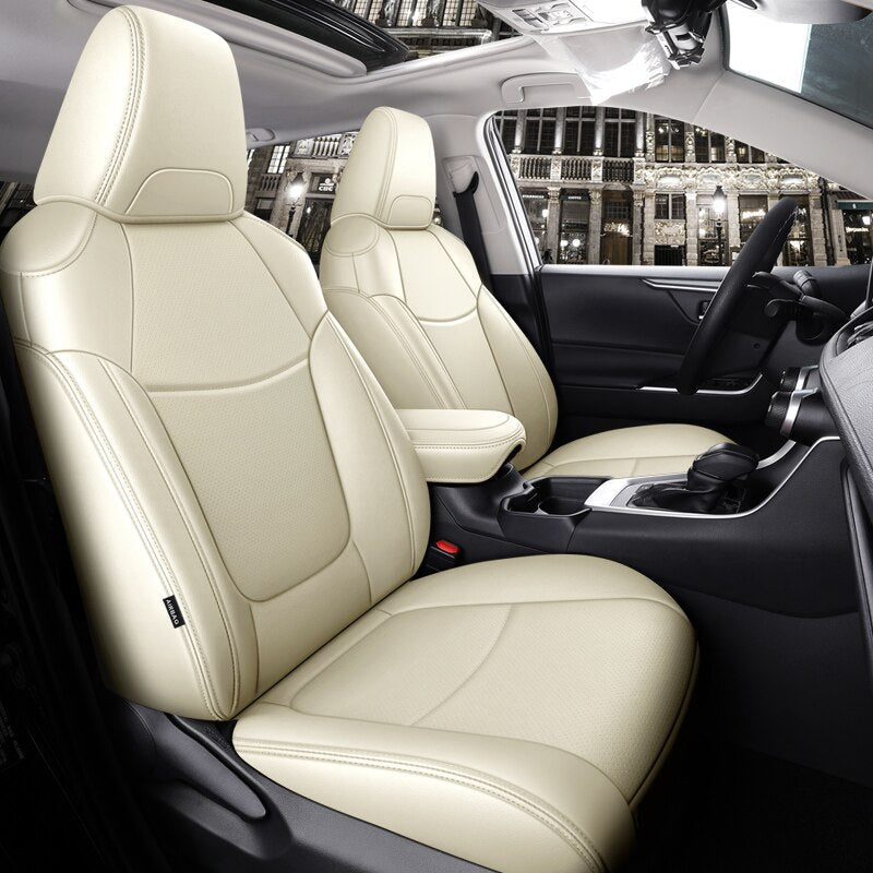 Custom Fit Seat Cover Toyota Land Cruiser Full Nappa And Genuine Leather - DZX Cover