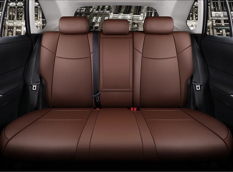 Custom Fit Seat Cover Toyota Land Cruiser Full Nappa And Genuine Leather - DZX Cover
