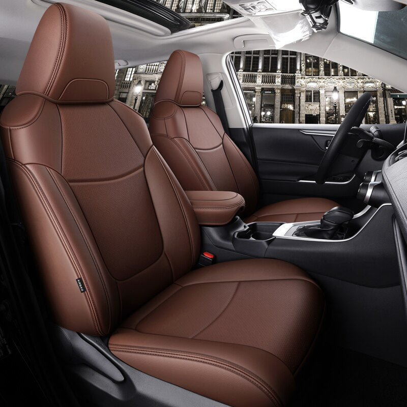 Custom Fit Seat Cover Toyota Land Cruiser Full Nappa And Genuine Leather - DZX Cover