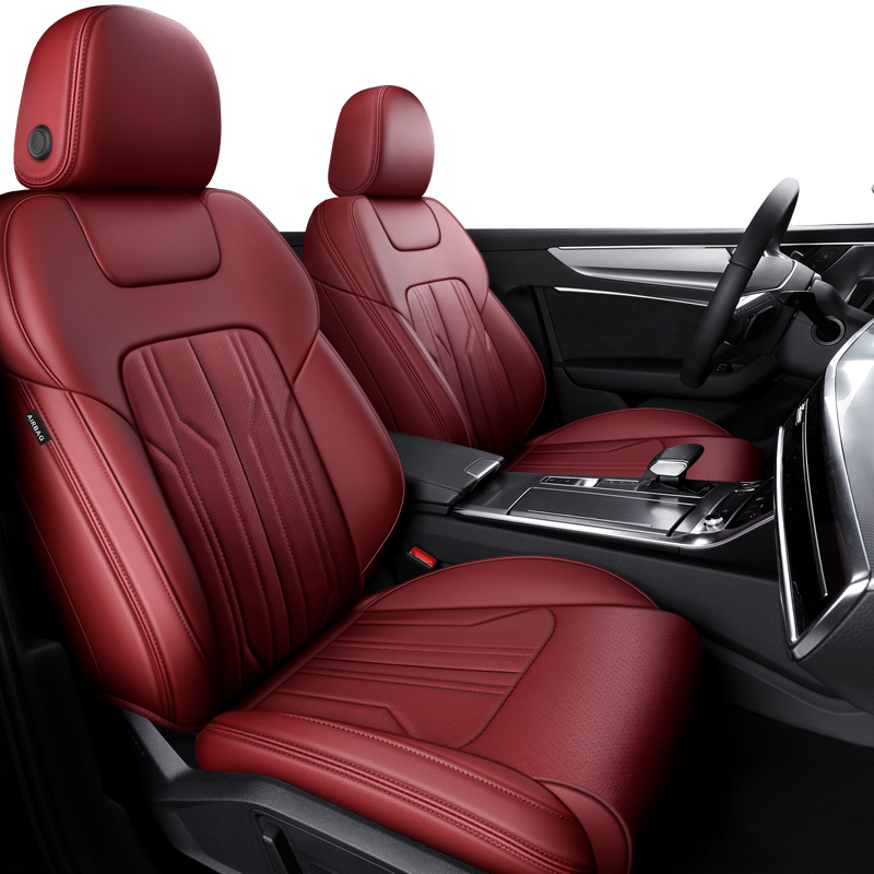Custom Seat Cover For Audi RS3 Nappa and Cowhide Leather - DZX Cover