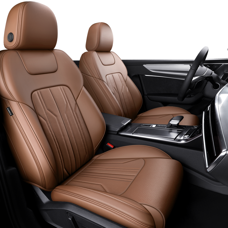 Custom Seat Cover For Audi RS Q8 Nappa and Cowhide Leather - DZX Cover
