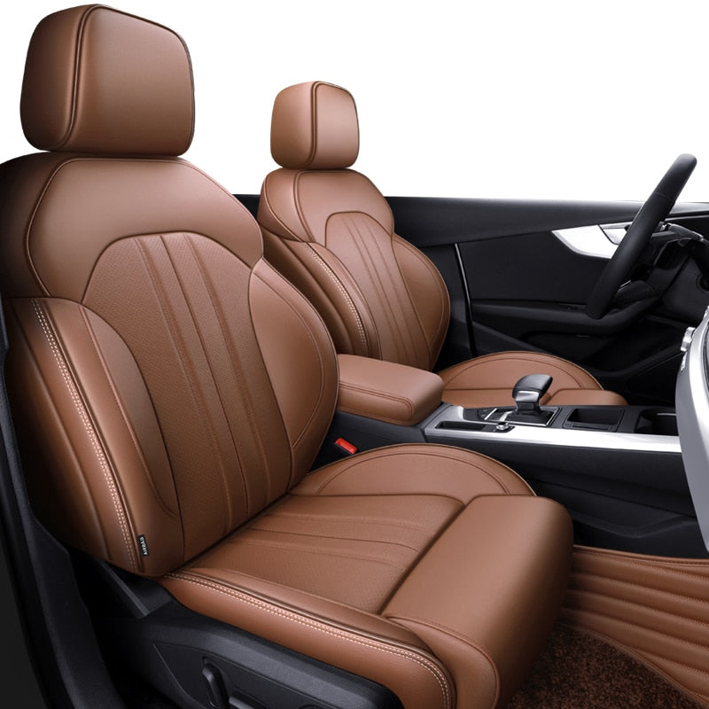 Custom Seat Cover For Audi TT Nappa and Genuine Leather DZX Cover
