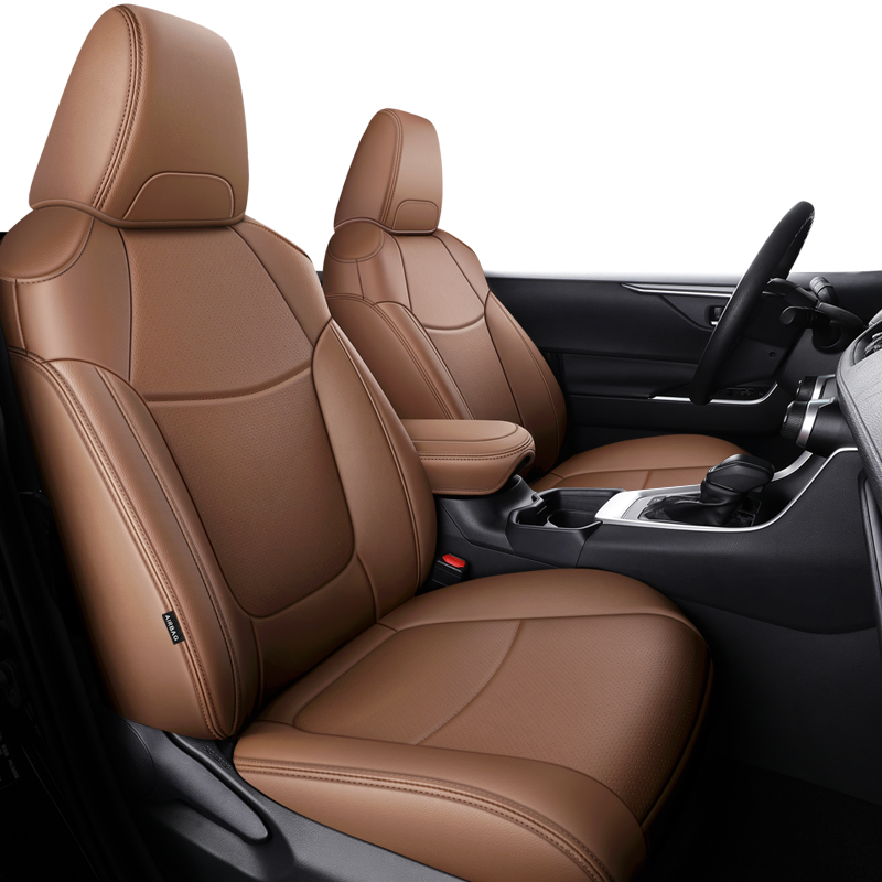 Custom Seat Covers For Toyota Prius Full Nappa and Genuine Leather - DZX Cover