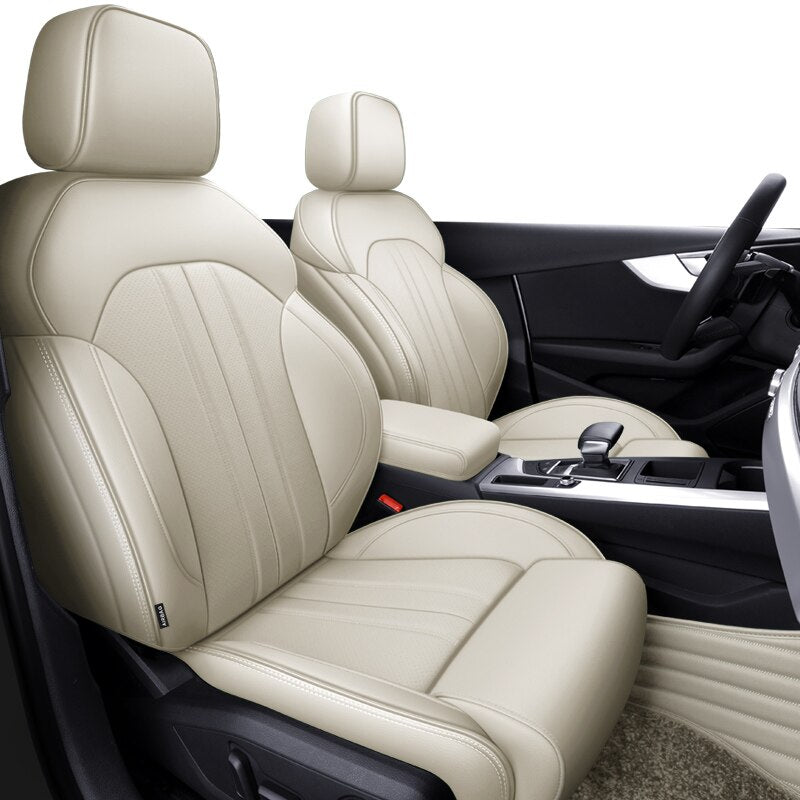 Custom Seat Covers Full Set Nappa and Genuine Leather For Audi S3 - DZX Cover