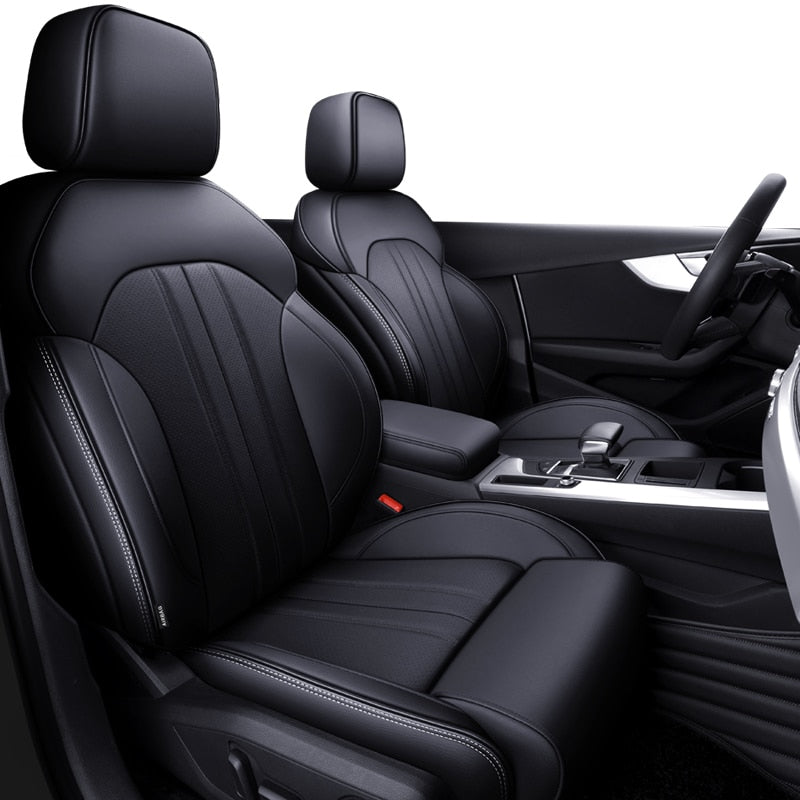 Custom Seat Cover For Audi S5 Nappa and Genuine Leather - DZX Cover