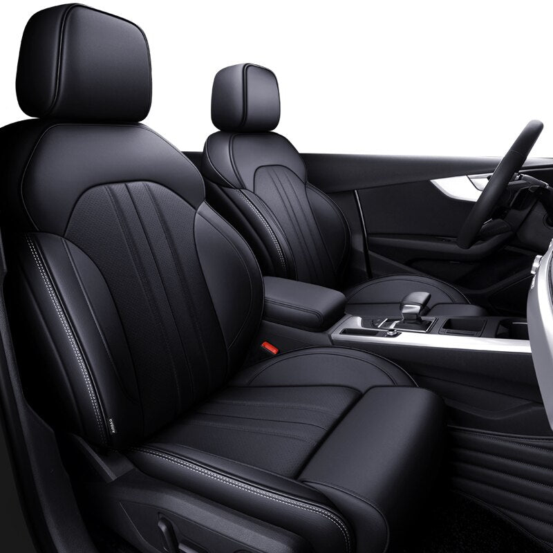 Custom Seat Covers Full Set Nappa and Genuine Leather For Audi S3 - DZX Cover