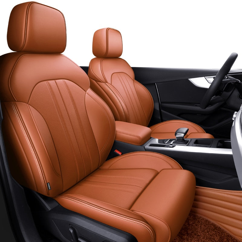 Custom Seat Cover For Audi TT Nappa and Genuine Leather DZX Cover