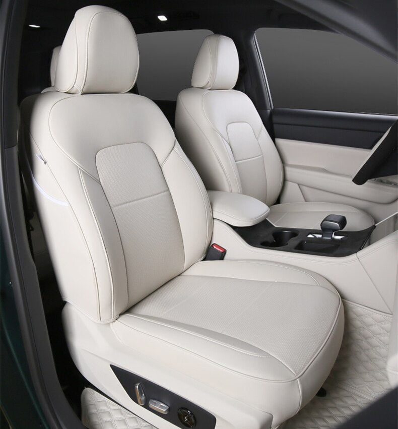 Custom Seat Covers For 5 Seats Full Set Leather Specific For Mercedes-Benz E-Class - DZX Cover