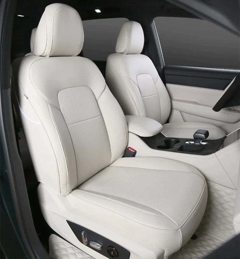 Custom Seat Covers Specific For Honda Passport Full Nappa and Genuine Leather - DZX Cover