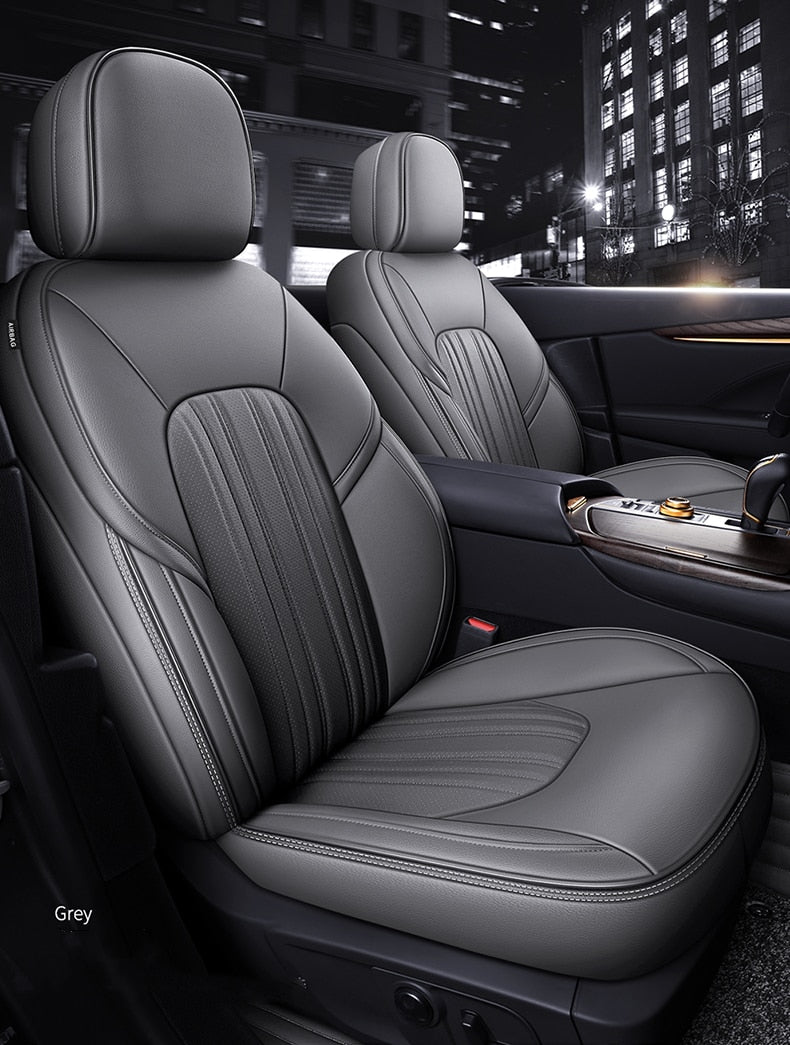 Custom Seat Covers For 5 Seats Full Set Leather Specific For Mercedes-Benz B-Class 180 200 250 - DZX Cover