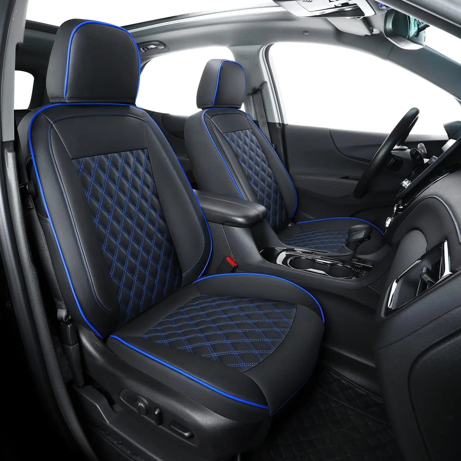 Custom Durable Waterproof Leather Seat Covers Specific For Chevy Equinox 2018 - 2024 - DZX Cover