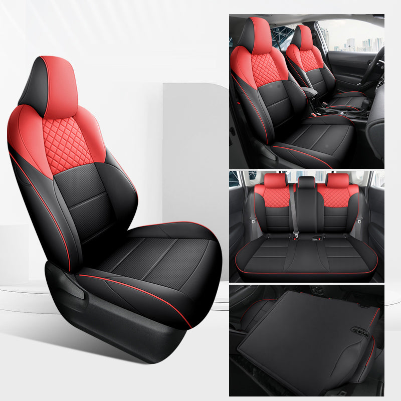 Custom Seat Covers For Toyota BZ4X Full Nappa and Genuine Leather - DZX Cover
