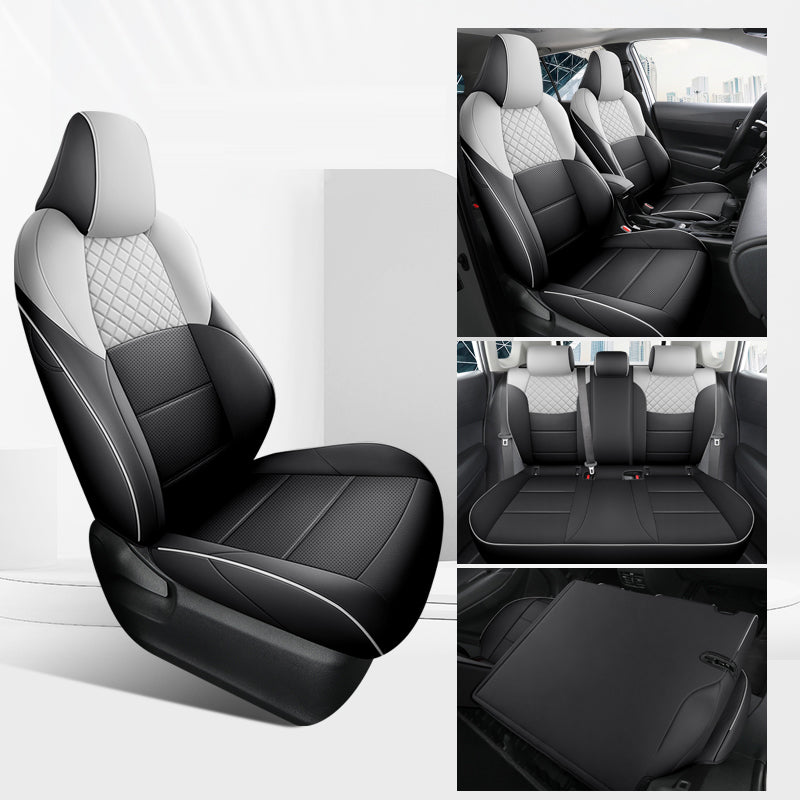 Custom Seat Covers For Toyota BZ4X Full Nappa and Genuine Leather - DZX Cover