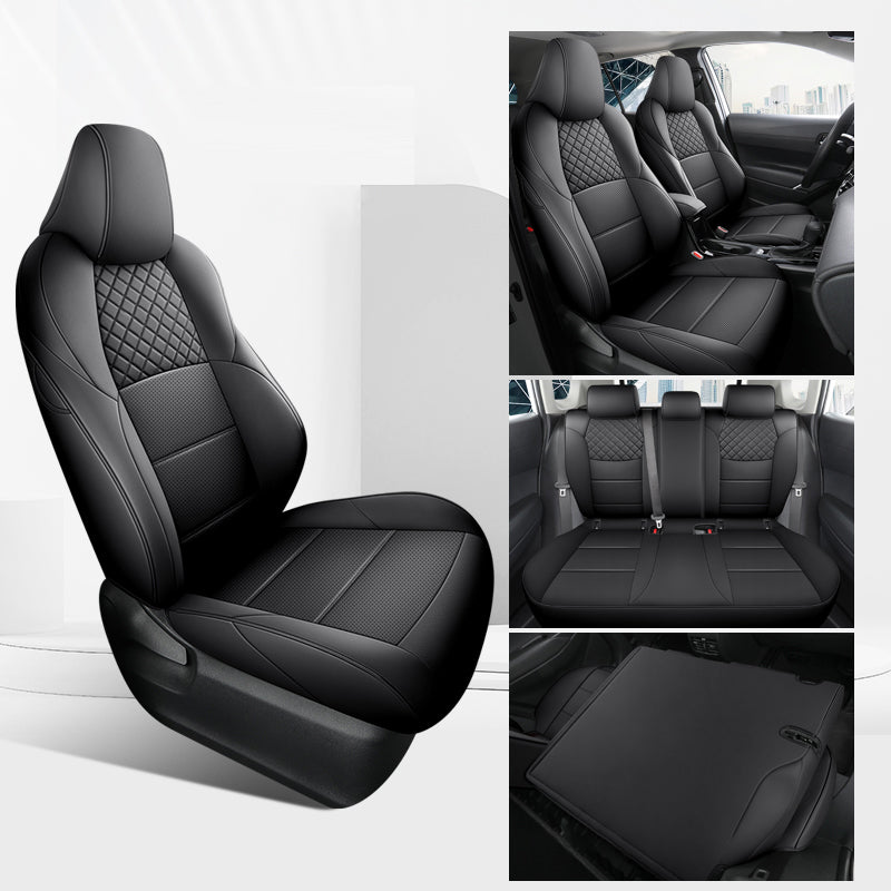Custom Seat Covers For Toyota BZ4X Full Nappa and Genuine Leather - DZX Cover