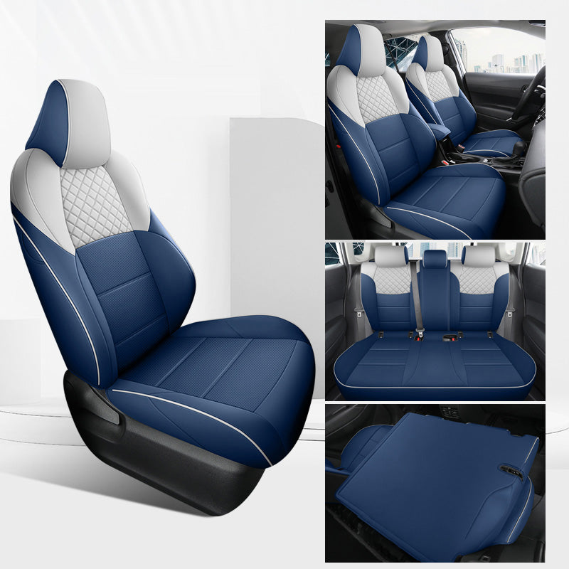 Custom Seat Covers For Toyota BZ4X Full Nappa and Genuine Leather - DZX Cover