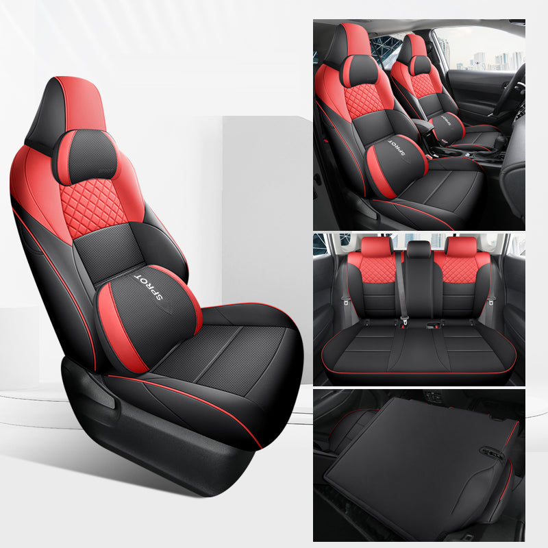Custom Seat Covers For Toyota BZ4X Full Nappa and Genuine Leather - DZX Cover