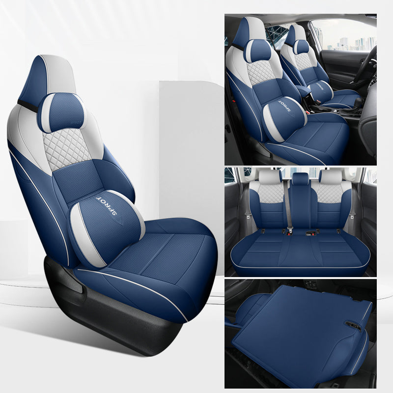 Custom Seat Covers For Toyota BZ4X Full Nappa and Genuine Leather - DZX Cover