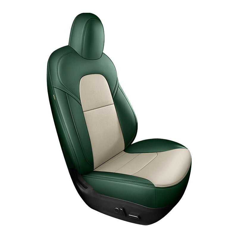 Custom Seat Covers for Tesla Model 3 Model Y 360 Degree Full Covered High Quality Leather Cushion - DZX Cover