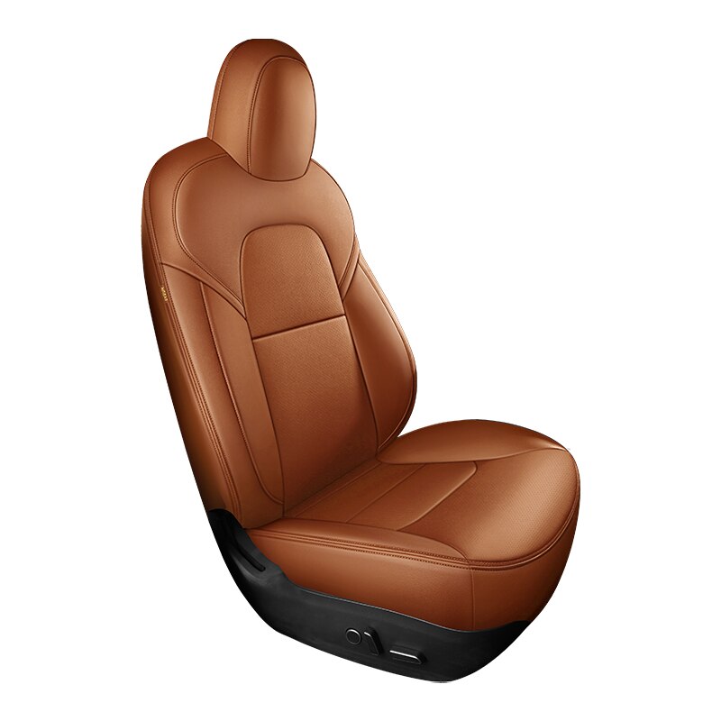 Custom Seat Covers for Tesla Model 3 Model Y 360 Degree Full Covered High Quality Leather Cushion - DZX Cover