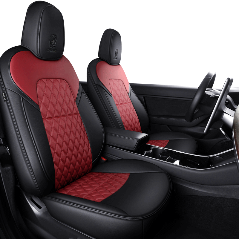Custom Seat Covers for Tesla Model 3 Model Y 360 Degree Full Covered High Quality Leather Cushion - DZX Cover