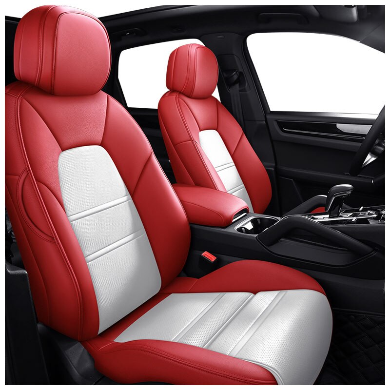 Seat Cover Customize Fit for Porsche Cayenne Macan Panamera Full Covered Front and Rear Full Set - DZX Cover